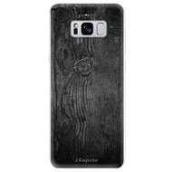 iSaprio Black Wood for Samsung Galaxy S8 - Phone Cover