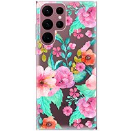 iSaprio Flower Pattern 01 for Samsung Galaxy S22 Ultra 5G - Phone Cover