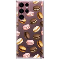 iSaprio Macaron Pattern for Samsung Galaxy S22 Ultra 5G - Phone Cover