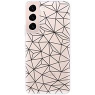 iSaprio Abstract Triangles 03 - black for Samsung Galaxy S22+ 5G - Phone Cover