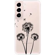 iSaprio Three Dandelions - black for Samsung Galaxy S22+ 5G - Phone Cover