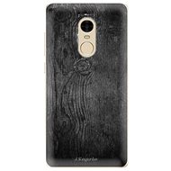 iSaprio Black Wood for Xiaomi Redmi Note 4 - Phone Cover