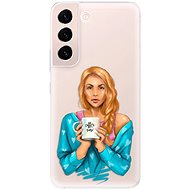 iSaprio Coffe Now - Redhead for Samsung Galaxy S22+ 5G - Phone Cover
