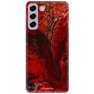 iSaprio RedMarble 17 for Samsung Galaxy S21 FE 5G - Phone Cover