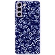iSaprio Blue Leaves 05 for Samsung Galaxy S21 FE 5G - Phone Cover