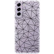 iSaprio Abstract Triangles 03 - black for Samsung Galaxy S21 FE 5G - Phone Cover