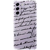 iSaprio Handwriting 01 - black for Samsung Galaxy S21 FE 5G - Phone Cover