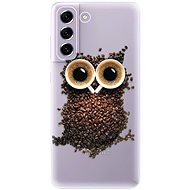 iSaprio Owl And Coffee for Samsung Galaxy S21 FE 5G - Phone Cover