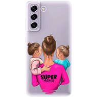 iSaprio Super Mama - Two Girls for Samsung Galaxy S21 FE 5G - Phone Cover