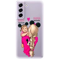 iSaprio Mama Mouse Blond and Girl for Samsung Galaxy S21 FE 5G - Phone Cover