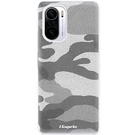 iSaprio Gray Camuflage 02 for Xiaomi Poco F3 - Phone Cover