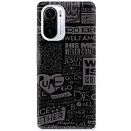 iSaprio Text 01 for Xiaomi Poco F3 - Phone Cover