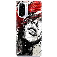 iSaprio Sketch Face for Xiaomi Poco F3 - Phone Cover