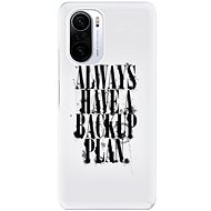 iSaprio Backup Plan for Xiaomi Poco F3 - Phone Cover