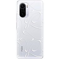 iSaprio Fancy - white for Xiaomi Poco F3 - Phone Cover
