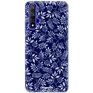 iSaprio Blue Leaves for Honor 20 - Phone Cover