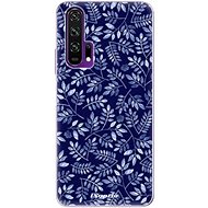 iSaprio Blue Leaves for Honor 20 Pro - Phone Cover