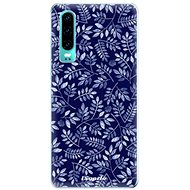 iSaprio Blue Leaves for Huawei P30 - Phone Cover
