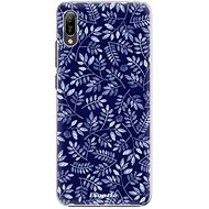 iSaprio Blue Leaves for Huawei Y6 2019 - Phone Cover