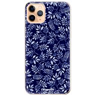 iSaprio Blue Leaves for iPhone 11 Pro Max - Phone Cover