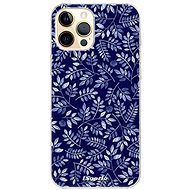 iSaprio Blue Leaves for iPhone 12 Pro Max - Phone Cover