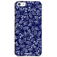 iSaprio Blue Leaves for iPhone 5/5S/SE - Phone Cover