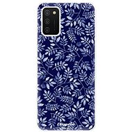 iSaprio Blue Leaves for Samsung Galaxy A02s - Phone Cover
