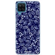 iSaprio Blue Leaves for Samsung Galaxy A12 - Phone Cover
