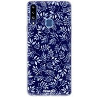 iSaprio Blue Leaves for Samsung Galaxy A20s - Phone Cover