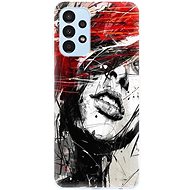 iSaprio Sketch Face for Samsung Galaxy A13 - Phone Cover