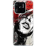 iSaprio Sketch Face for Xiaomi Redmi 10C - Phone Cover