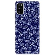 iSaprio Blue Leaves for Samsung Galaxy A41 - Phone Cover