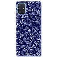 iSaprio Blue Leaves for Samsung Galaxy A51 - Phone Cover