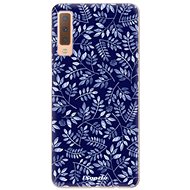 iSaprio Blue Leaves for Samsung Galaxy A7 (2018) - Phone Cover