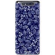iSaprio Blue Leaves for Samsung Galaxy A80 - Phone Cover
