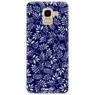 iSaprio Blue Leaves for Samsung Galaxy J6 - Phone Cover