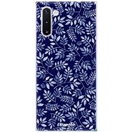 iSaprio Blue Leaves for Samsung Galaxy Note 10 - Phone Cover