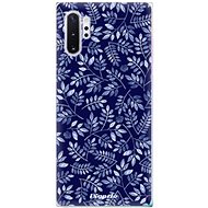iSaprio Blue Leaves for Samsung Galaxy Note 10+ - Phone Cover