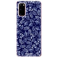 iSaprio Blue Leaves for Samsung Galaxy S20 - Phone Cover
