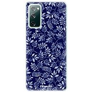 iSaprio Blue Leaves for Samsung Galaxy S20 FE - Phone Cover