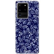 iSaprio Blue Leaves for Samsung Galaxy S20 Ultra - Phone Cover