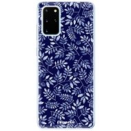 iSaprio Blue Leaves for Samsung Galaxy S20+ - Phone Cover