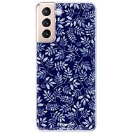 iSaprio Blue Leaves for Samsung Galaxy S21 - Phone Cover