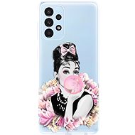 iSaprio Pink Bubble for Samsung Galaxy A13 - Phone Cover