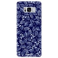 iSaprio Blue Leaves for Samsung Galaxy S8 - Phone Cover