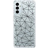 iSaprio Abstract Triangles 03 for black for Samsung Galaxy M23 5G - Phone Cover