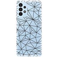 iSaprio Abstract Triangles 03 for black for Samsung Galaxy A13 - Phone Cover