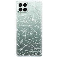 iSaprio Abstract Triangles 03 for white for Samsung Galaxy M53 5G - Phone Cover