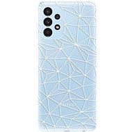 iSaprio Abstract Triangles 03 for white for Samsung Galaxy A13 - Phone Cover