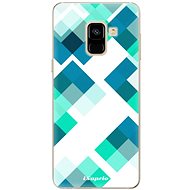 iSaprio Abstract Squares for Samsung Galaxy A8 2018 - Phone Cover